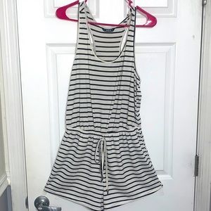 SHEIN black and white romper